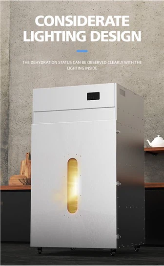 Digitális elektromos kereskedelmi élelmiszer-szárítógép